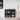 Bufet ELST Negru 80.5 x 35 x 59 cm Lemn prelucrat