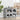 Bufet ELST Gri din beton 80.5 x 35 x 59 cm Lemn prelucrat
