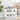 Bufet ELST Alb lucios 80.5 x 35 x 59 cm Lemn prelucrat