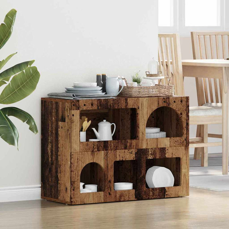 Bufet ELST Lemn vechi 80.5 x 35 x 59 cm Lemn prelucrat