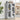 Bufet ELST Gri din beton 59 x 35 x 100,5 cm Lemn prelucrat