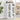 Bufet ELST Alb lucios 59 x 35 x 100,5 cm Lemn prelucrat