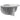 Raft de perete 2 buc. Gri din beton 38 x 19 x 19 cm