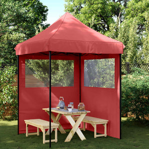 Cort pentru Petreceri 200 x 200 x 306 cm Burgundy