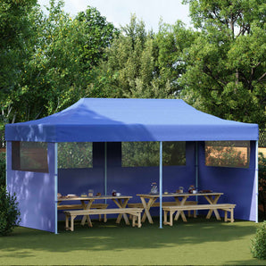 Cort pentru Petreceri 291 x 580 x 315 cm albastru