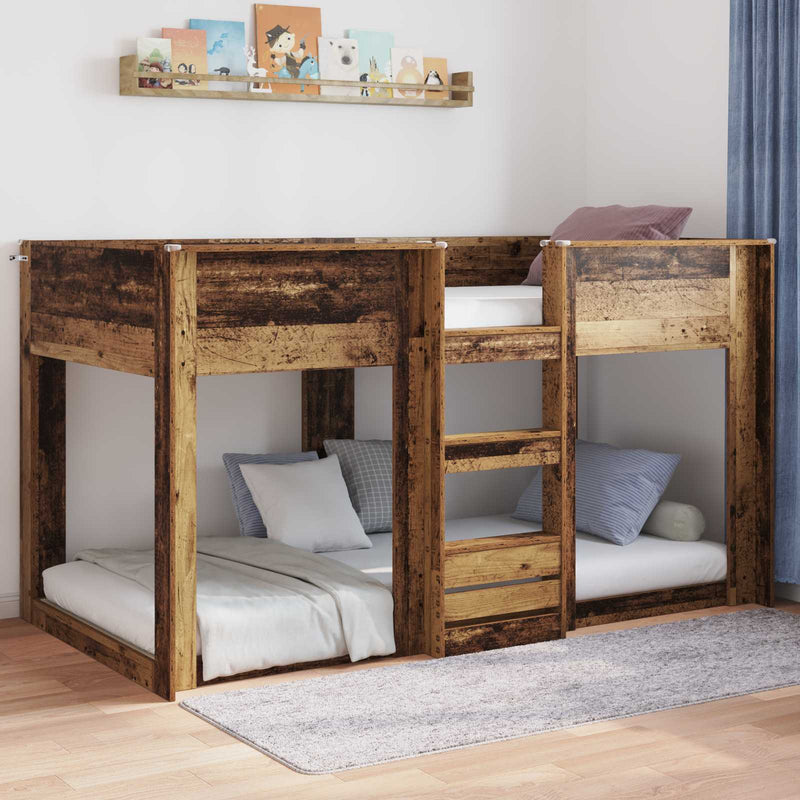 Cadru de pat de podea Lemn vechi 75 x 190 cm Lemn prelucrat