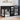 Cadru de pat de podea Stejar Negru 80 x 200 cm Lemn prelucrat