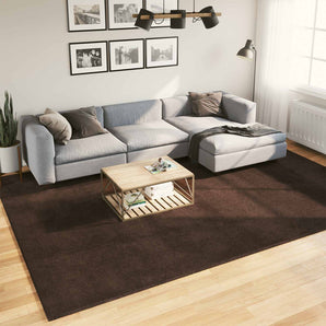 Covor moale cu pile medie și spălabil HUARTE Maro 340 x 240 cm