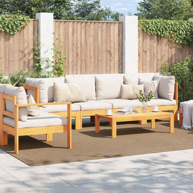 Covor pentru interior și exterior AGIRA natural 280 x 200 cm