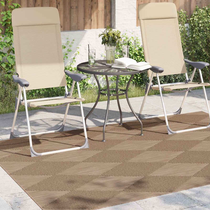 Covor pentru interior și exterior AGIRA natural 200 x 140 cm