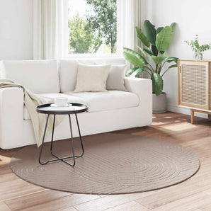 Covor pentru interior și exterior PALMERAS Bej Ø 120 CM