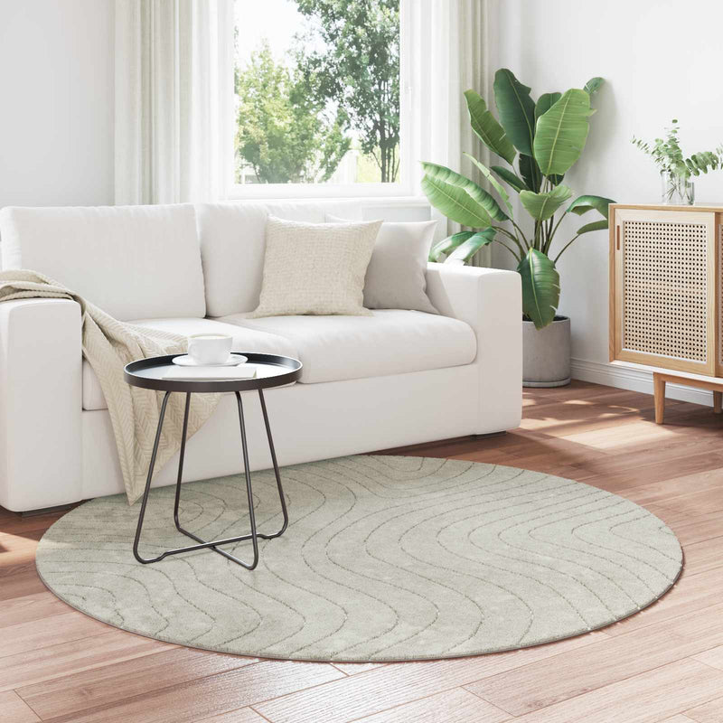 Covor pentru interior și exterior PALMERAS Verde Ø 120 CM