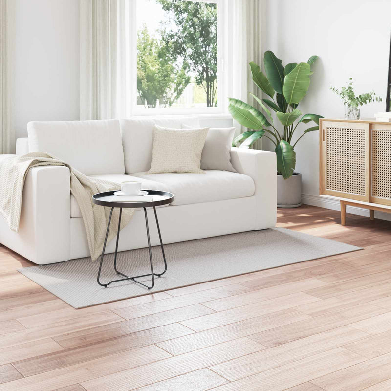 Covor de interior LUGO Crem și Gri 80 x 200 cm Poliester