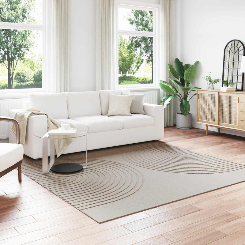 Covor de interior GALATI Crem 240 x 240 cm Poliester
