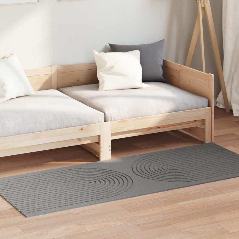 Covor de interior GALATI Gri 150 x 80 cm Poliester