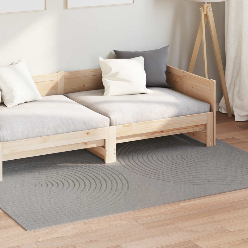 Covor de interior GALATI Gri 170 x 120 cm Poliester