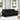 Canapea Negru 215 x 82 x 80 cm țesătură