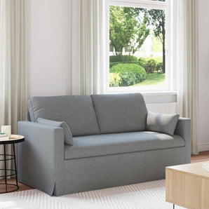 Canapea Gri deschis 158 x 78 x 80 cm țesătură