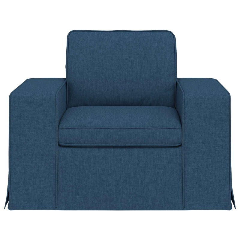 Canapea albastru 103 x 80 x 82 cm țesătură