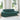 Canapea Verde închis 222 x 80 x 82 cm țesătură
