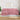Canapea Roz 228 x 134 x 80 cm Catifea