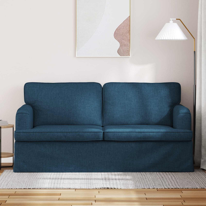 Canapea albastru 162 x 80 x 85 cm țesătură