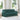 Canapea Verde închis 201 x 80 x 85 cm țesătură