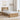 Cadru de pat Stejar artizanal 100 x 200 cm Lemn prelucrat