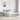Cadru de pat cu headboard Gri Beton 160 x 200 cm Lemn prelucrat