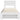 Cadru de pat cu headboard Alb 90 x 200 cm Lemn prelucrat