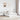 Cadru de pat cu headboard Alb 120 x 123 cm Lemn prelucrat
