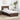 Cadru de pat Stejar închis 80 x 200 cm Lemn prelucrat