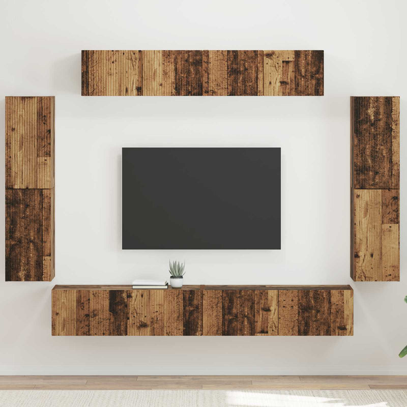 Cabinet TV 8 buc. Lemn vechi