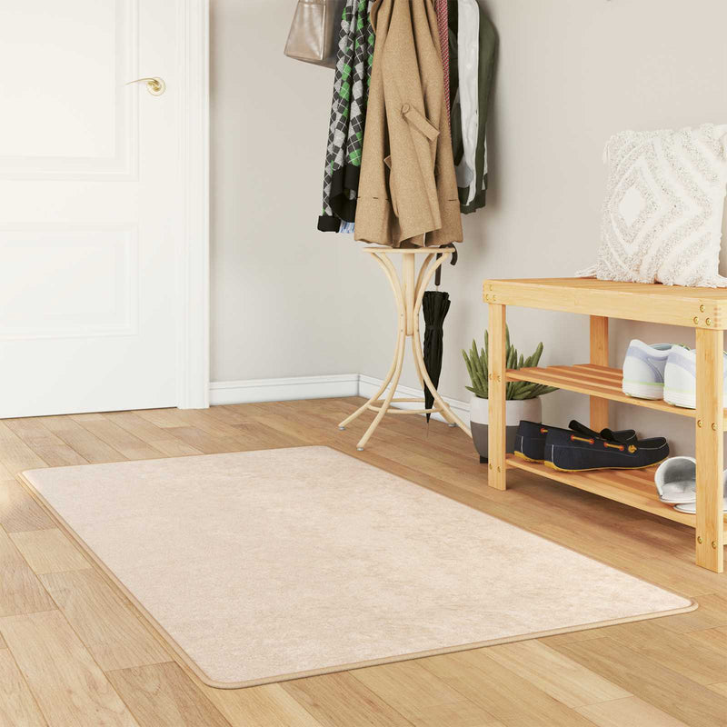 Covor Runner MARSA Crem 80 x 100 cm Poliester și PVC