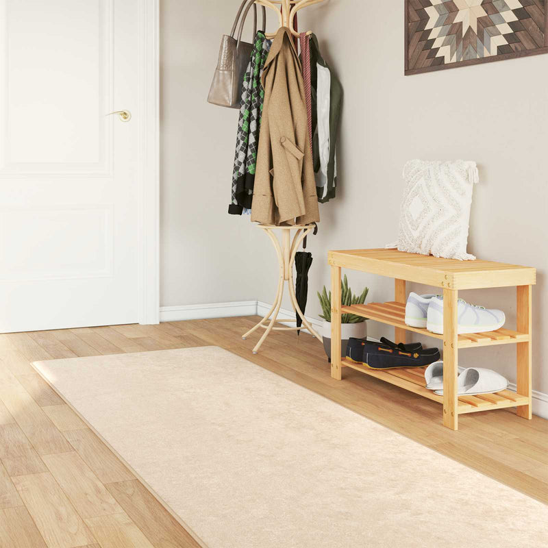 Covor Runner MARSA Crem 80 x 300 cm Poliester și PVC