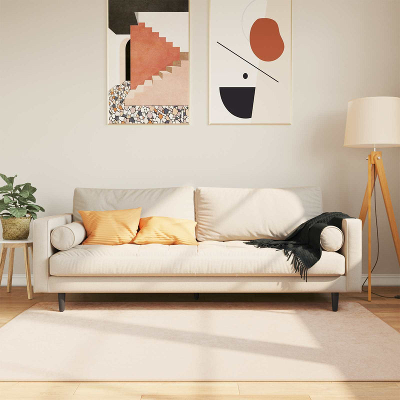 Covor Runner MARSA Crem 120 x 170 cm Poliester și PVC