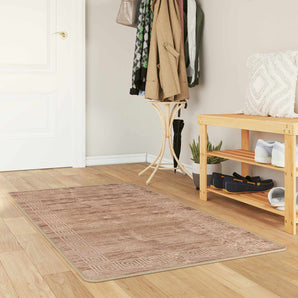 Covor Runner MARSA Alb 100 x 150 cm Poliester și PVC