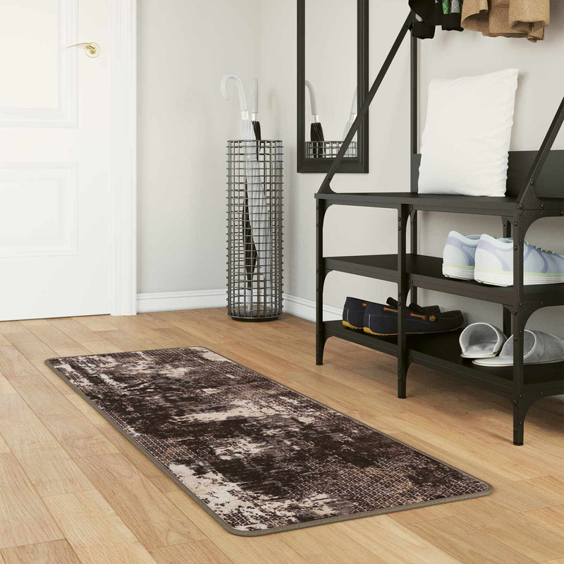Covor Runner MARSA Negru 50 x 150 cm Poliester și PVC
