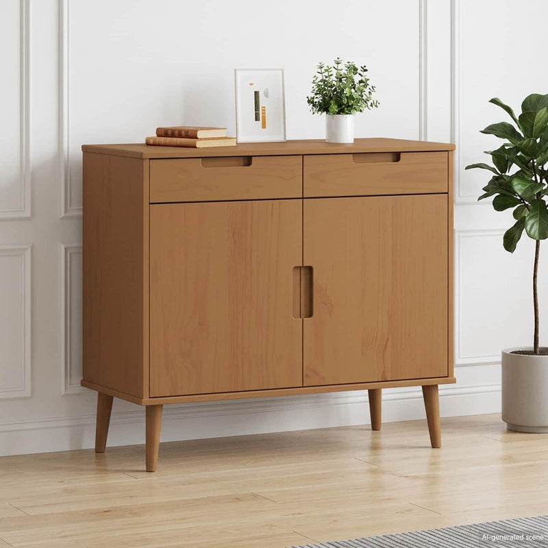 Bufet MOLDE Caramel 90 x 40 x 80 cm