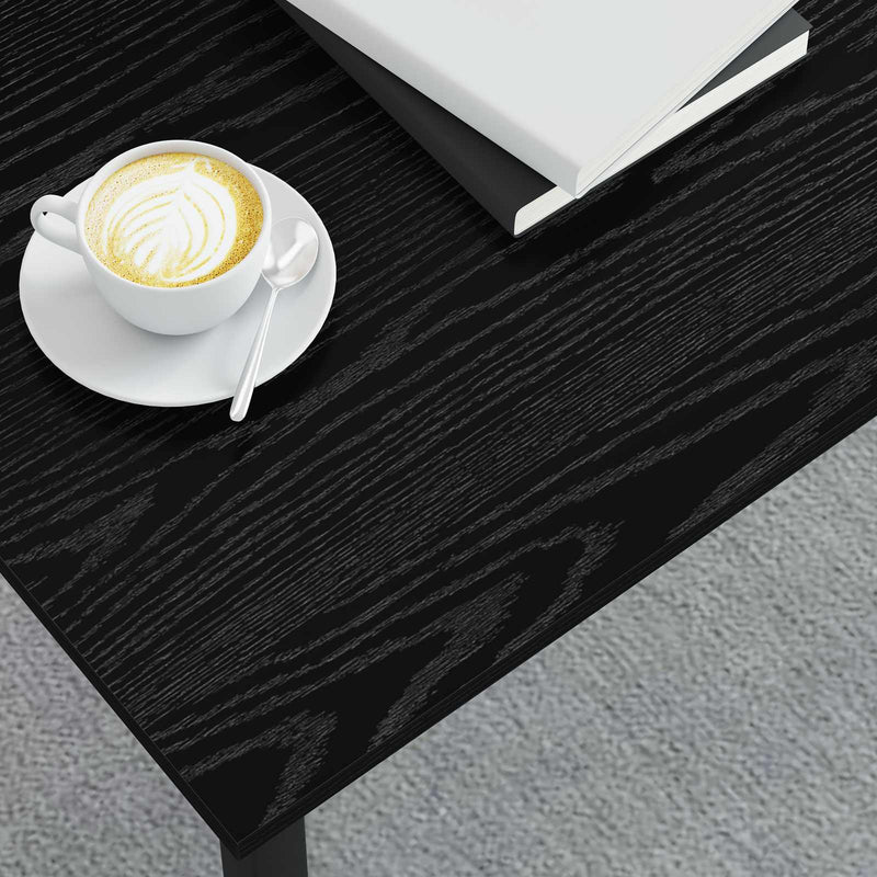 Masă de cafea Stejar Negru 100 x 50 x 45 cm Lemn prelucrat