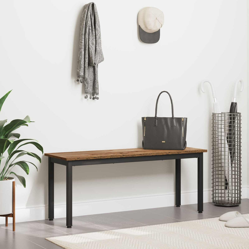 bancă Lemn vechi 110 x 35 x 45 cm Lemn prelucrat