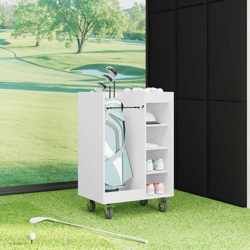 Dulap Golf cu roata Simplu Alb 65 x 45 x 98 cm