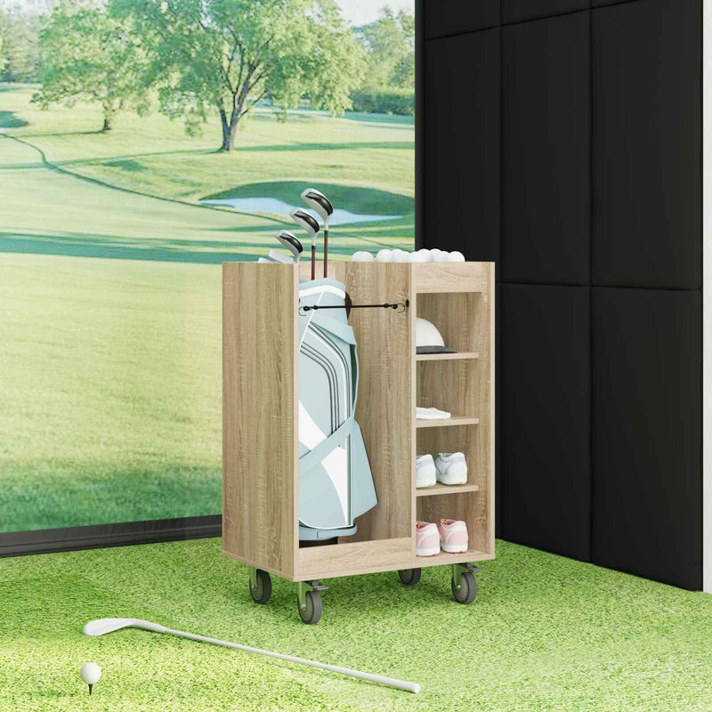Dulap Golf cu roata Simplu Stejar Sonoma 65 x 45 x 98 cm