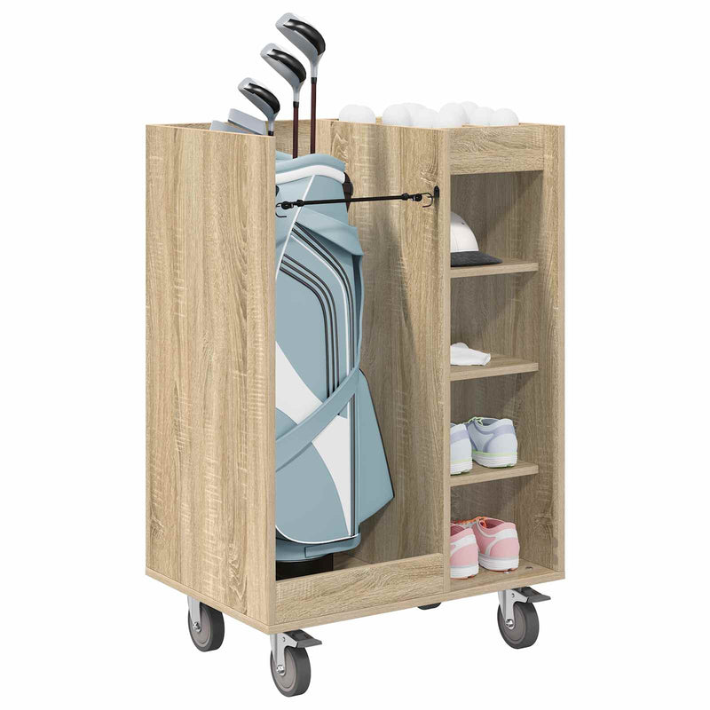 Dulap Golf cu roata Simplu Stejar Sonoma 65 x 45 x 98 cm