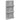 Raft pentru reviste Gri Sonoma 51 x 11 x 102 cm Lemn prelucrat