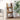 Raft pentru reviste Lemn vechi 43 x 11 x 102 cm Lemn prelucrat