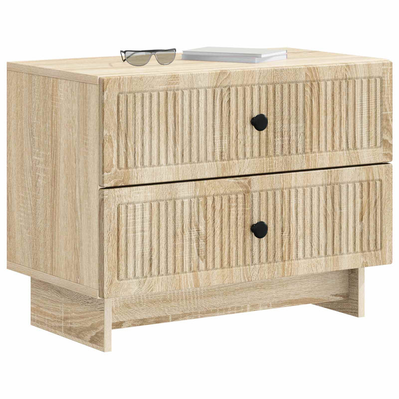 Dulap de noapte Stejar Sonoma 62 x 34,5 x 47,5 cm