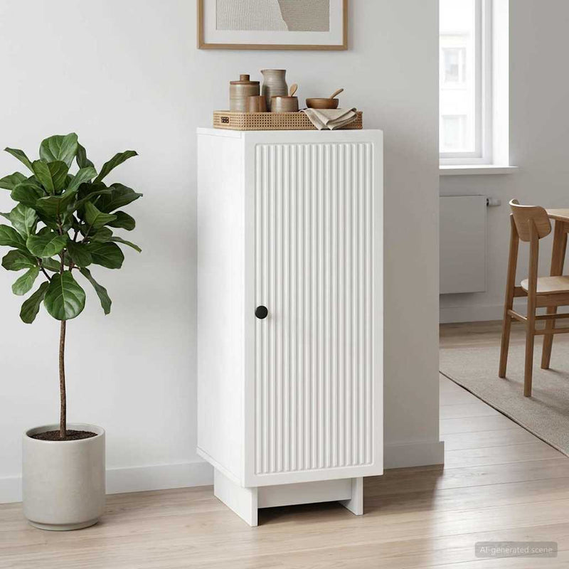 Bufet Alb 33 x 34,5 x 90 cm Lemn prelucrat