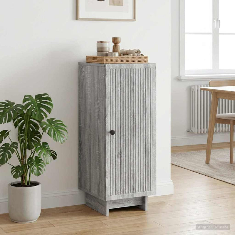 Bufet Sonoma gri 33 x 34,5 x 90 cm Lemn prelucrat