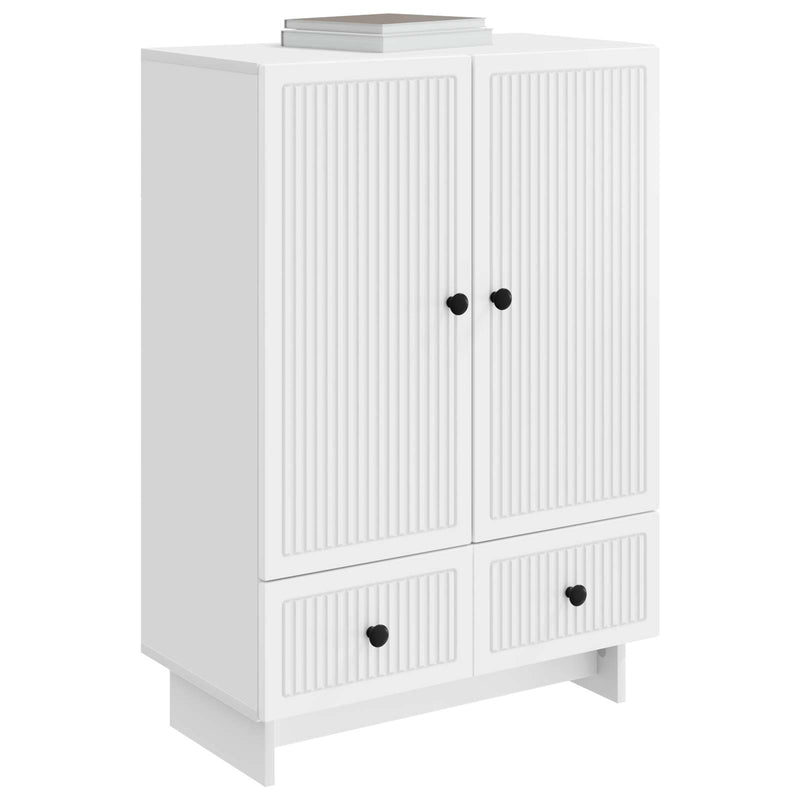 Bufet Alb 66 x 34,5 x 95 cm Lemn prelucrat